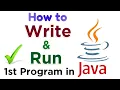 How to download JDK 19 and Write 1st Program in JAVA Urdu Hindi