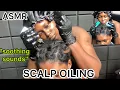 Download Lagu ASMR | Scalp oiling and massage with tingly/calming triggers for good sleep 
