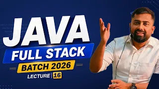 Full Stack Java - Class 16 Class Components Constructor IT Shaala Batch 2026
