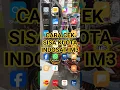 Lagu CARA CEK SISA KUOTA INTERNET INDOSAT IM3 #fypyoutube #tutorial