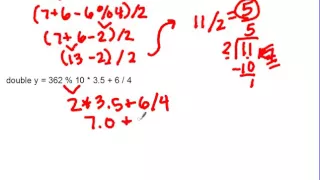 Evaluating Math Problems in Java