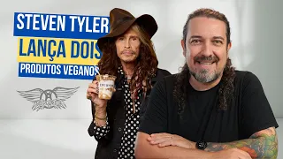 Steven Tyler lança dois produtos veganos com renda revertida para a caridade