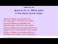 MCQ Questions Java Beans with Answers