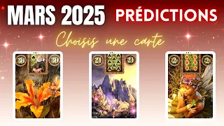 MARS 2025 : PRÉDICTIONS 🔮🌟 #guidance #cartomancie #mariecartomancieetcompagnie 🧙‍♀️