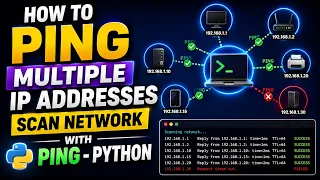 How to Ping Multiple IP Addresses - Scan Network with Ping
