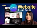 How To Make A Website Using Canva For FREE Complete Canva Website Tutorial