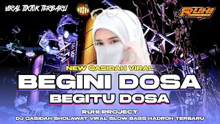 dj qasidah begini dosa begitu dosa dimana mana dosa slow bass adem terbaru