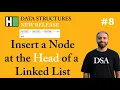 Insert a Node at the Head of a Linked List