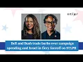 Congressman Wesley Bell and former Congresswoman Cori Bush clashed repeatedly in a joint appearance