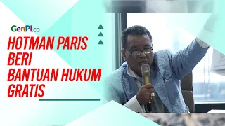Bayaran Selangit, Hotman Paris Sering Berikan Bantuan Hukum Gratis