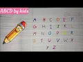 Download Lagu How to write ✍️ capital letters/ ABCD alphabets /capital letters ABCD writing/ ABCD capital letters