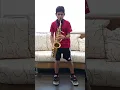 Lagu Eye of the Tiger (Survivor) Sax Cover #shorts