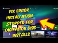 How To Fix Xbox One Series Error Installation Stopped For Digital Or Disc Installs - 2024