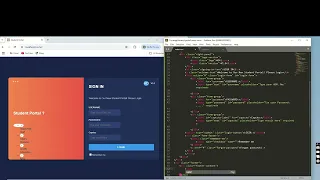 Responsive Login Page with Captcha in HTML CSS Javascript Find source code on description