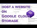 HOST A STATIC WEBSITE ON GOOGLE CLOUD PLATFORM with Staging