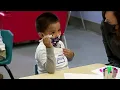 Kamala Harris tours a childcare center
