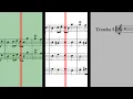 Lagu BWV 1068  - Orchestral Suite No.3 (Scrolling)