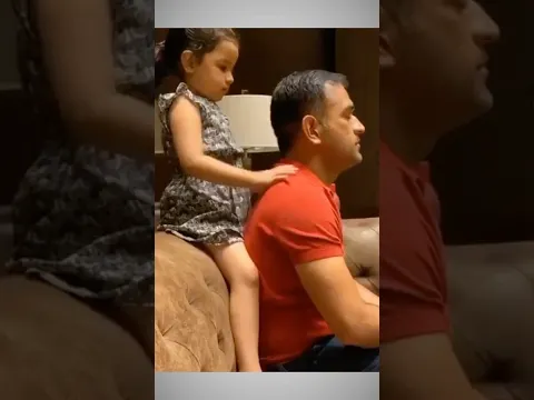 ZIVA DHONI CUTE MOMENTS !!