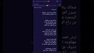 قصيده بحق مولاتي زينب ع 