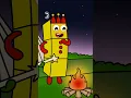 Numberblocks 4 ,3 and NB 1 Cheer Up By Camping Out Together #drawing