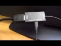 AT T Samsung Galaxy S2 Hooked Up To TV Via MHL Micro USB To MI Adapter - Browsing Web