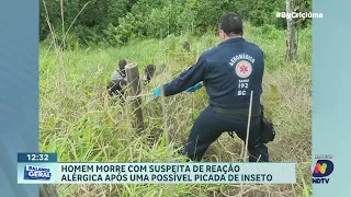 Homem de 40 anos morre em Treviso após suspeita de picada de inseto