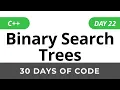 Day 22 Binary Search Trees - 30 Days of Code HackerRank Solutions