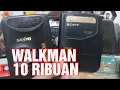 Walkman Sony dan Sanyo - Harga 10 Ribuan - Flea Market Finds - Apakah Masih Bisa Di Pakai?