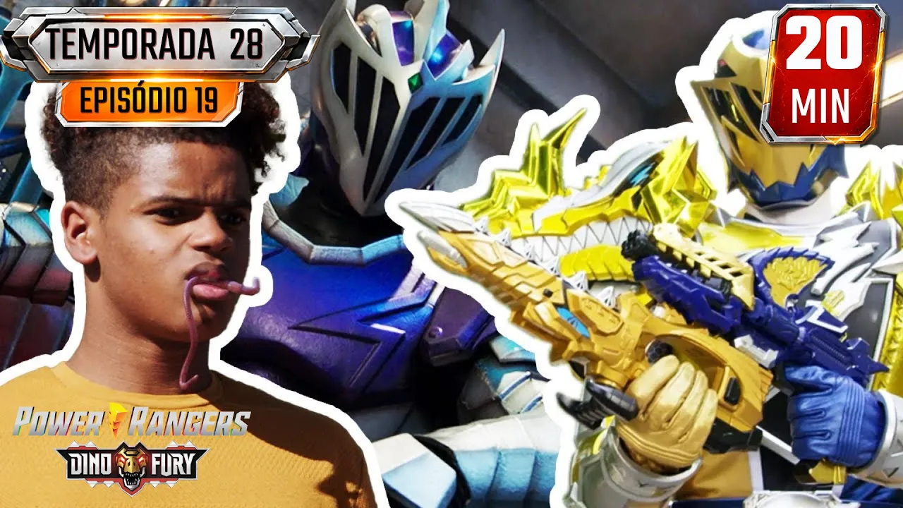A Repaginação ???? E19 ???? Power Rangers Dino Fury ⚡ Power Rangers para Crianças
