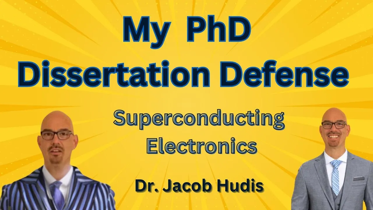 Physics PhD defense Superconducting Electronics