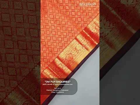 Bridal Kanchipurams | Prashanti | 7 Sep 26