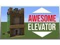 Minecraft 1 12 Redstone Tutorial - Elevator
