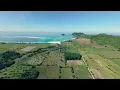 FPV Drone flight over Pengantap Beach. Future site of Marina Bay Lombok by LUX Projects