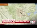 Power outages reported Friday morning in some areas of Las Vegas Valley