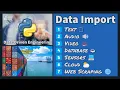 Import Data in Data-Driven Engineering