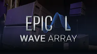 Wave Array Epical Line Array Modular 2x6 5 Subwoofer Showco