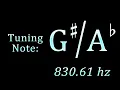 Tuning Note G sharp A flat