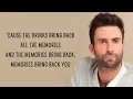 Download Lagu Maroon 5 - Memories (Lyrics)