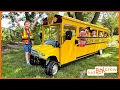 Download Lagu Back to school on kids school bus. Science, recess, lunch, gym, and reading. Educational | Kid Crew