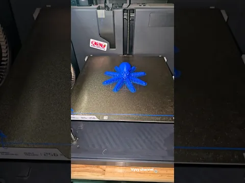 3D printing of octopuses #in3d