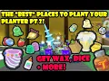 The BEST Places To Plant Your Planter FOR GOD MATS PT2 Bee Swarm Simulator