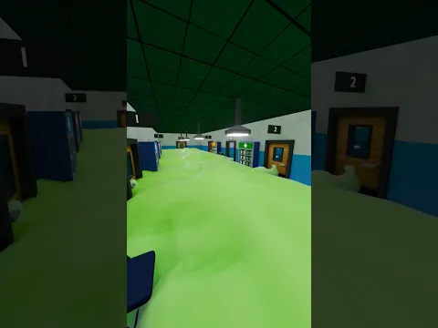 SLIME FLOODED the Animal Hospital😳 #animalhospital #roblox #robloxhorror