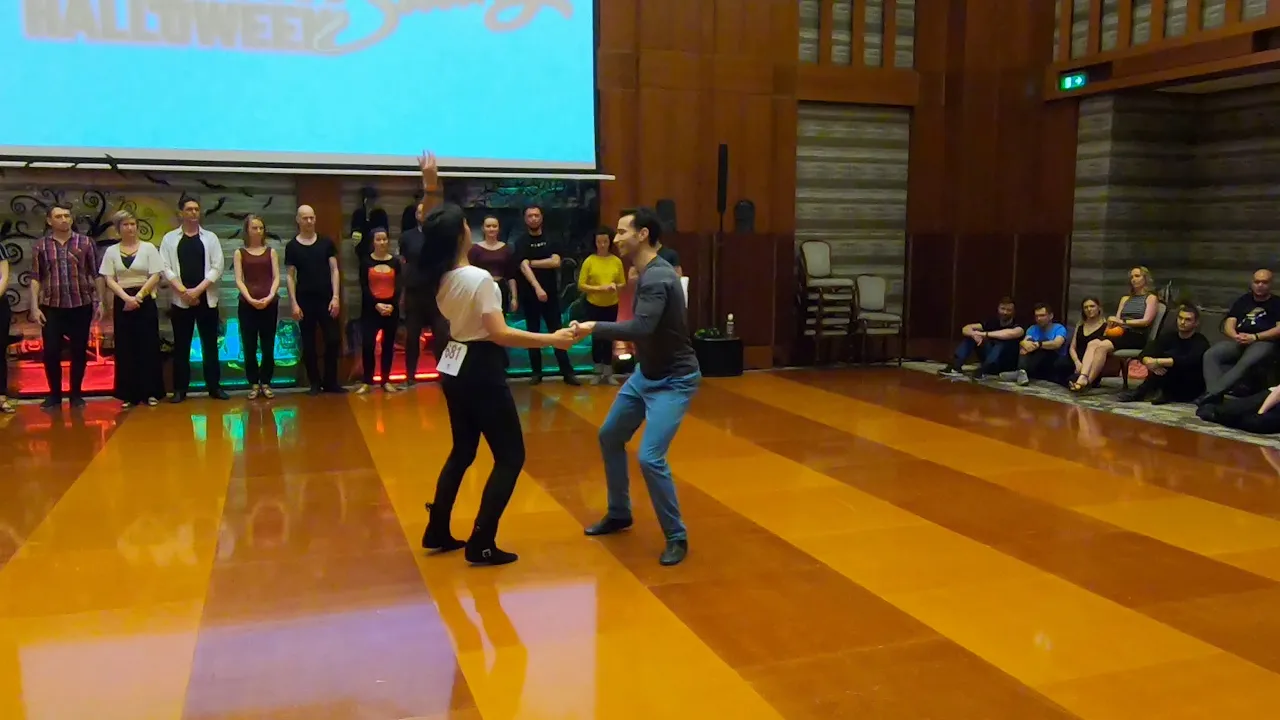Markus Scherer & Santolina Savannet - Advanced Jack&Jill - Warsaw Halloween Swing 2019