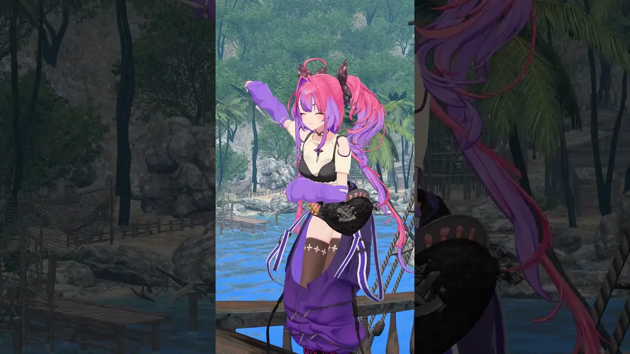 夜の踊り子NGテイク🙅‍♀️【#綺々羅々ヴィヴィ】#vtuber #hololive #dance #shorts