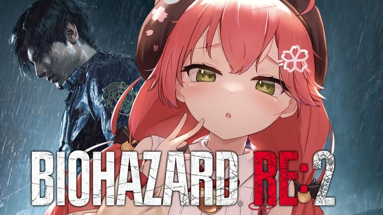 【 バイオハザードRE:2 】初見バイオRE:2！エイダさんと研究室へ･･･【ホロライブ/さくらみこ】