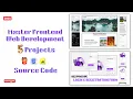 Build 5 Real World Projects Full Frontend Projects HTML CSS JAVASCRIPT Tutorial