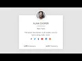 Minimalistic UI - Responsive Profile Card with CSS