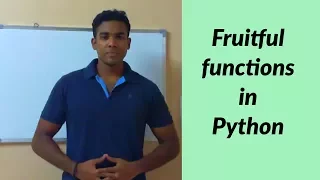 Fruitful functions in Python Meet Python Learn Python