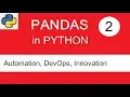 Python Pandas - Read data from Excel read