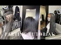 DETAILED PARTING TUTORIAL HOW TO GET PERFECT PARTS MEDIUM KNOTLESS